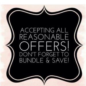 All Reasonable Offers Accepted 💞Bundle and Save💕